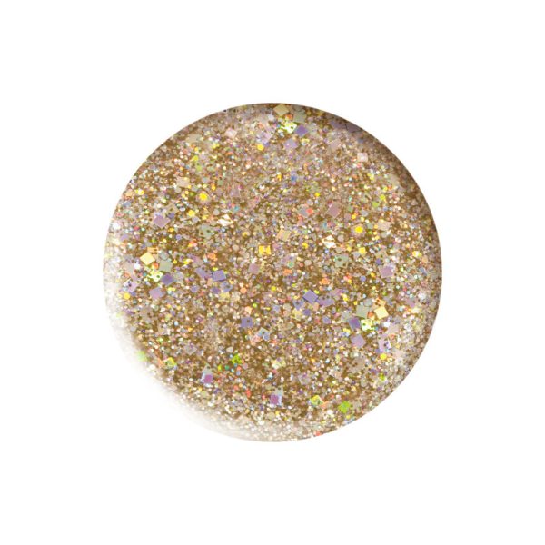 Smalto Glitter Gold 10 ml - immagine 3